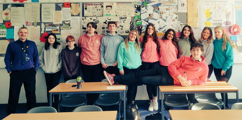 Goodbye to this brilliant group of people who have completed and survived Advanced Higher!! 🤣 🙏 

It has been an absolute pleasure to work with them and they are destined for great things as they move onto the next step of their journey. 

Thank you class of 2023 #ahms4life