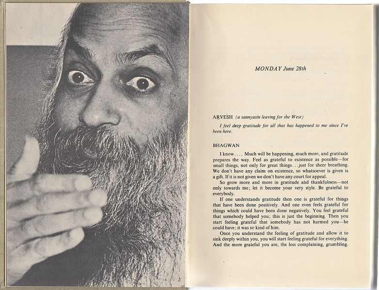 NaturallySudha's tweet photo. Once you understand the feeling of gratitude and allow it to sink deeply within you...
(Osho during a darshan on 28th June 1976.) https://t.co/4RBaqsWZiP