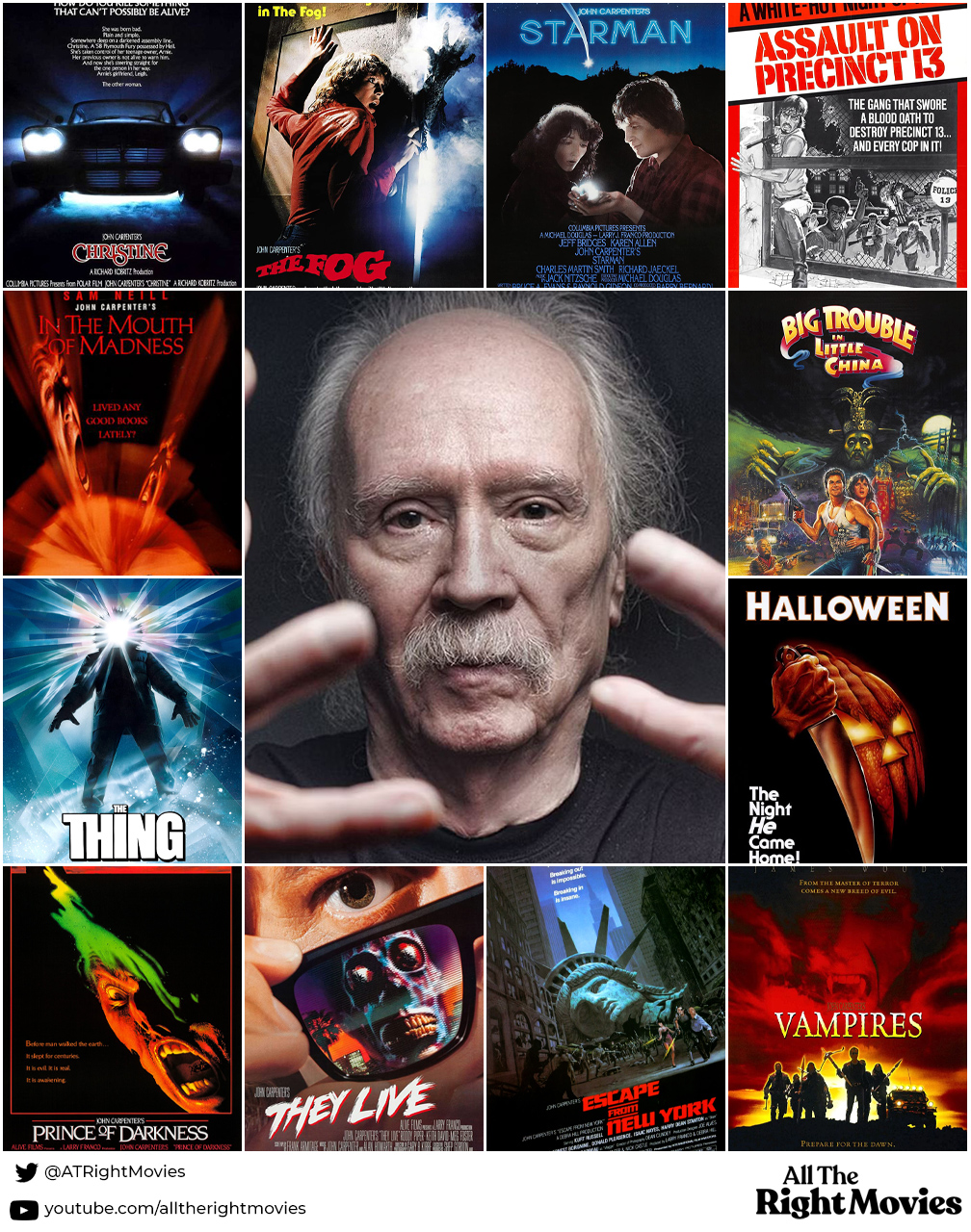 John Carpenter names the 10 greatest films of all time