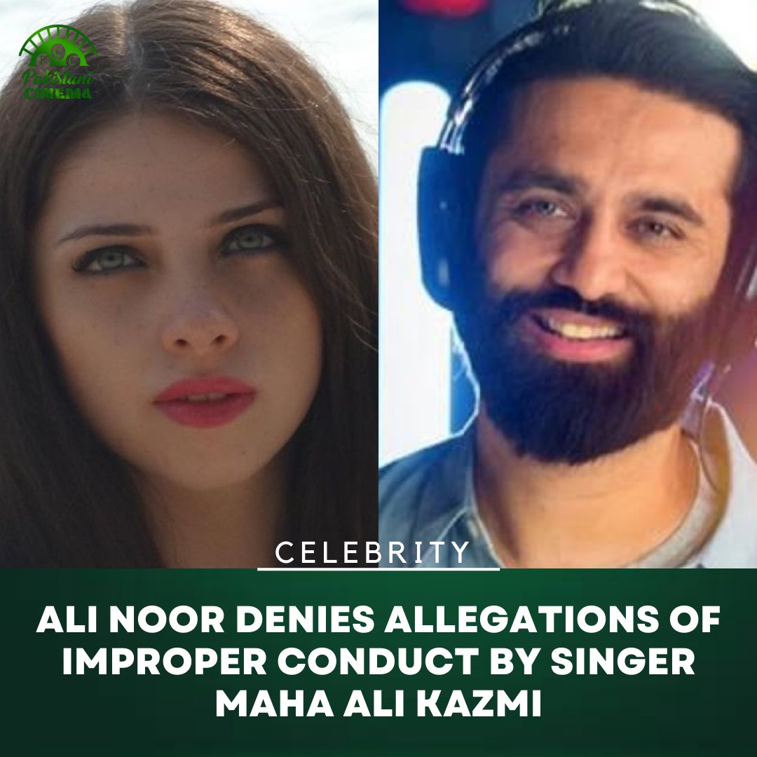PakistaniCinema's tweet photo. In response to Maha Ali Kazmi's charges of sexual harassment Ali Noor has now issued her a legal defamation notice denying all her allegations as " false and baseless".
#AliNoor #MahaAliKazmi https://t.co/Hpi9YWjany