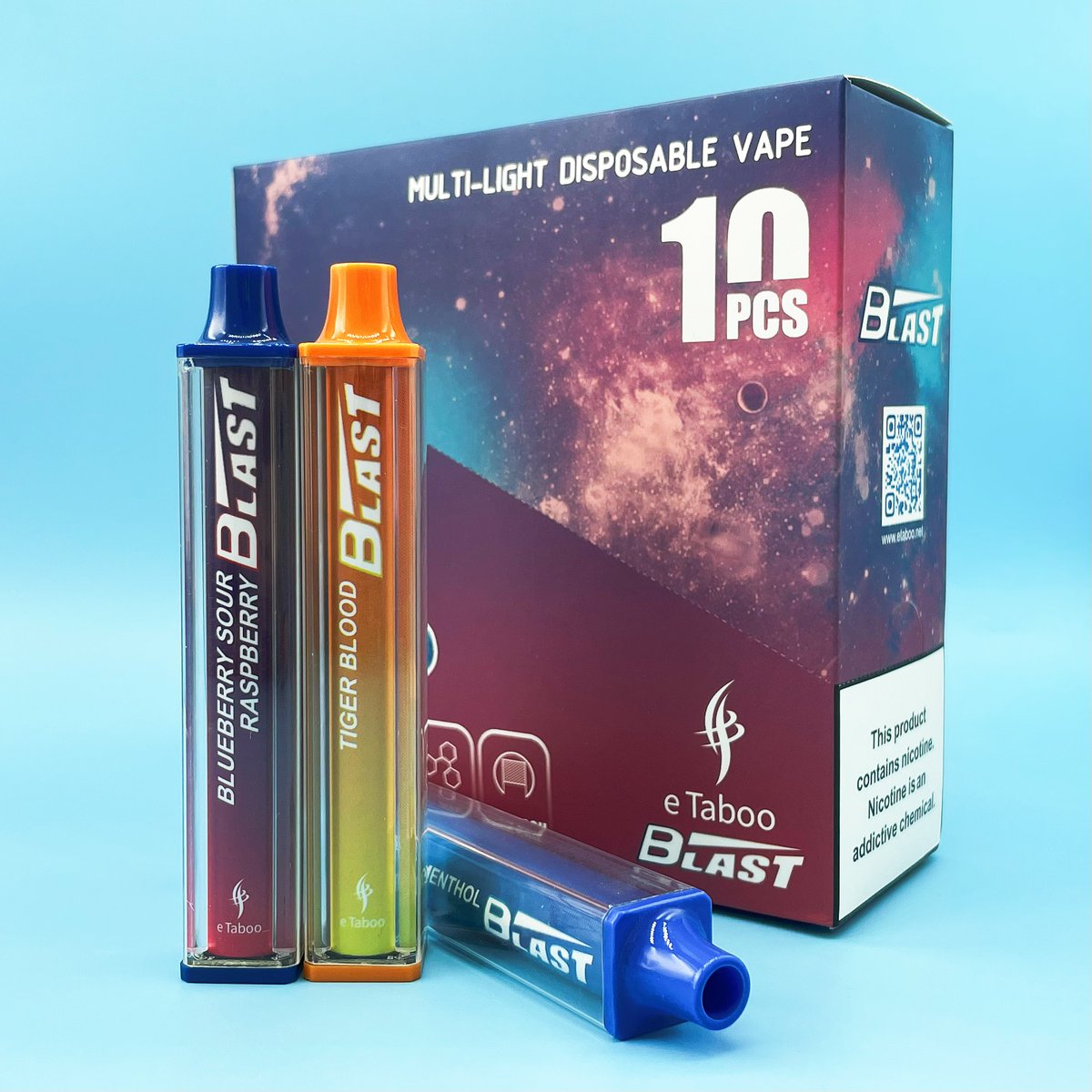 Order eTaboo Blast 600 puffs to get free lanyards and T-shirts!!🤩
PM for factory wholesale price. Low MOQ. TPD compliant.
etaboo.net
#etaboovape #disposablevape #vape #vapewholesale #vapefactory #ecig #RGB #LED