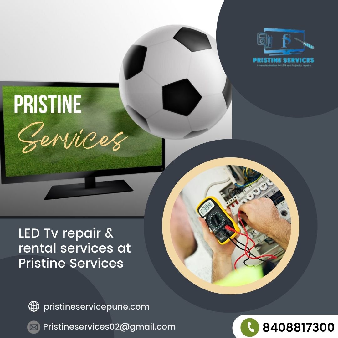 PristineServic5's tweet photo. Are you tired of watching your favourite shows on a TV that is outdated, dull, or malfunctioning? It's time to give your entertainment system a fresh and new look with the help of Pristine Services' LED TV services.
 Visit:- https://t.co/cAb7BRBNHN
Call 8408817300
 #LEDTVRepair https://t.co/56q0NBZP06