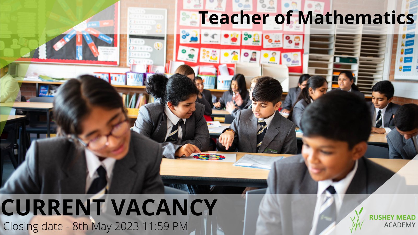 Rushey Mead Academy on Twitter "We are seeking an inspired Teacher of Mathematics to join a