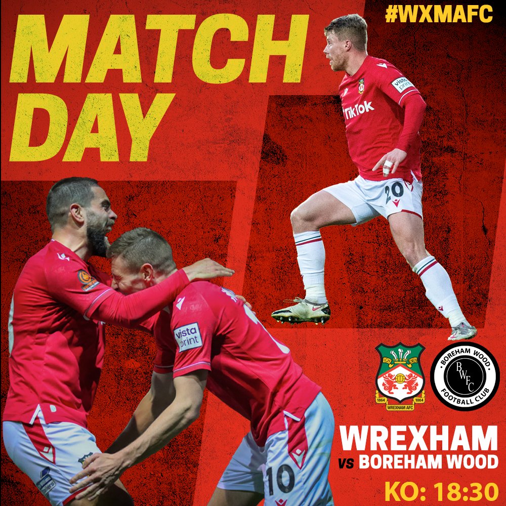 Y gêm da ni gyd wedi bod yn aros amdano...

The game we've all been waiting for...

🔴⚪ #WxmAFC