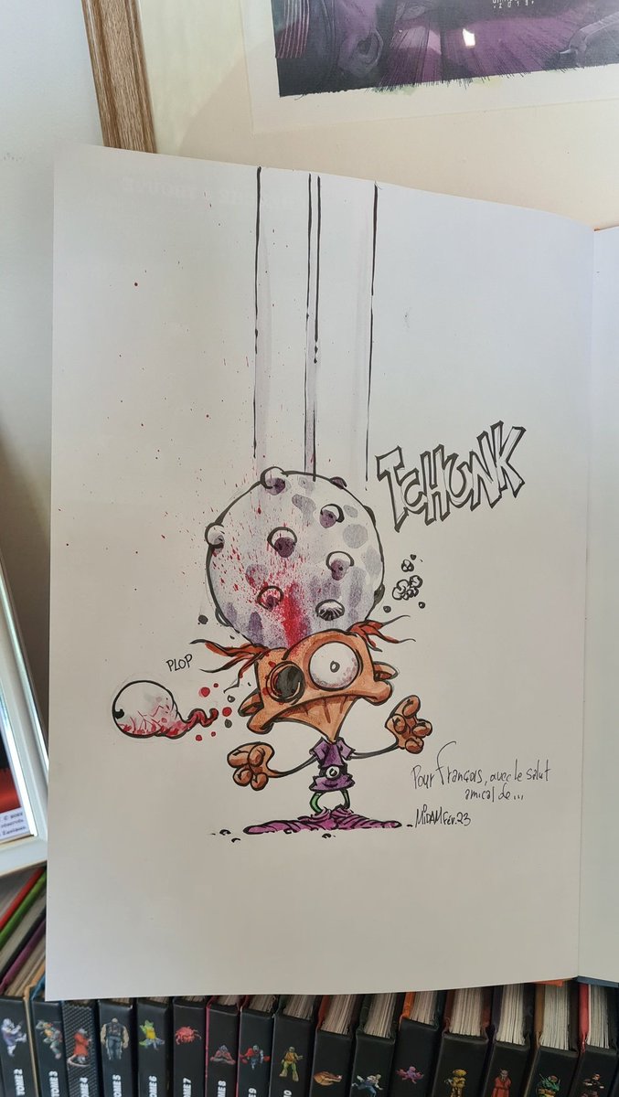 Goldenpiemels's tweet photo. Comment vous dire..... Je suis re-fait! ❤️❤️❤️❤️❤️
@midamkidpaddle merci ❤️❤️
Mon précieux 🤩
#heureux #kidpaddle #gameover #tchunk #midam #bandedessinee #dedicace https://t.co/hUZNpqPQ7I