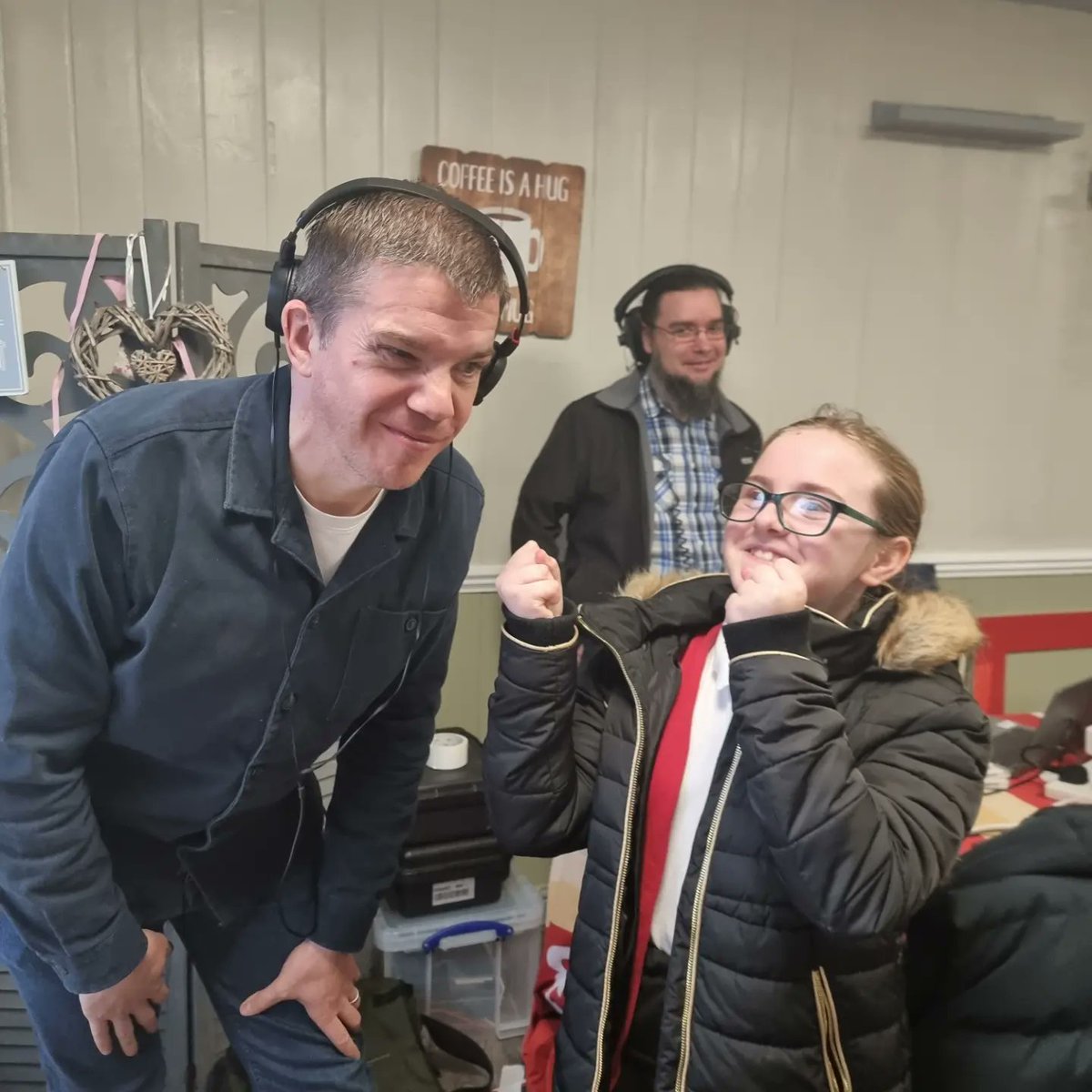 JoRussellRadio's tweet image. Our Cafe To Z Tour was in #Pinxton for the letter P today! Thank you Grandma's Kitchen!! @sparky_fm and I LOVED IT.