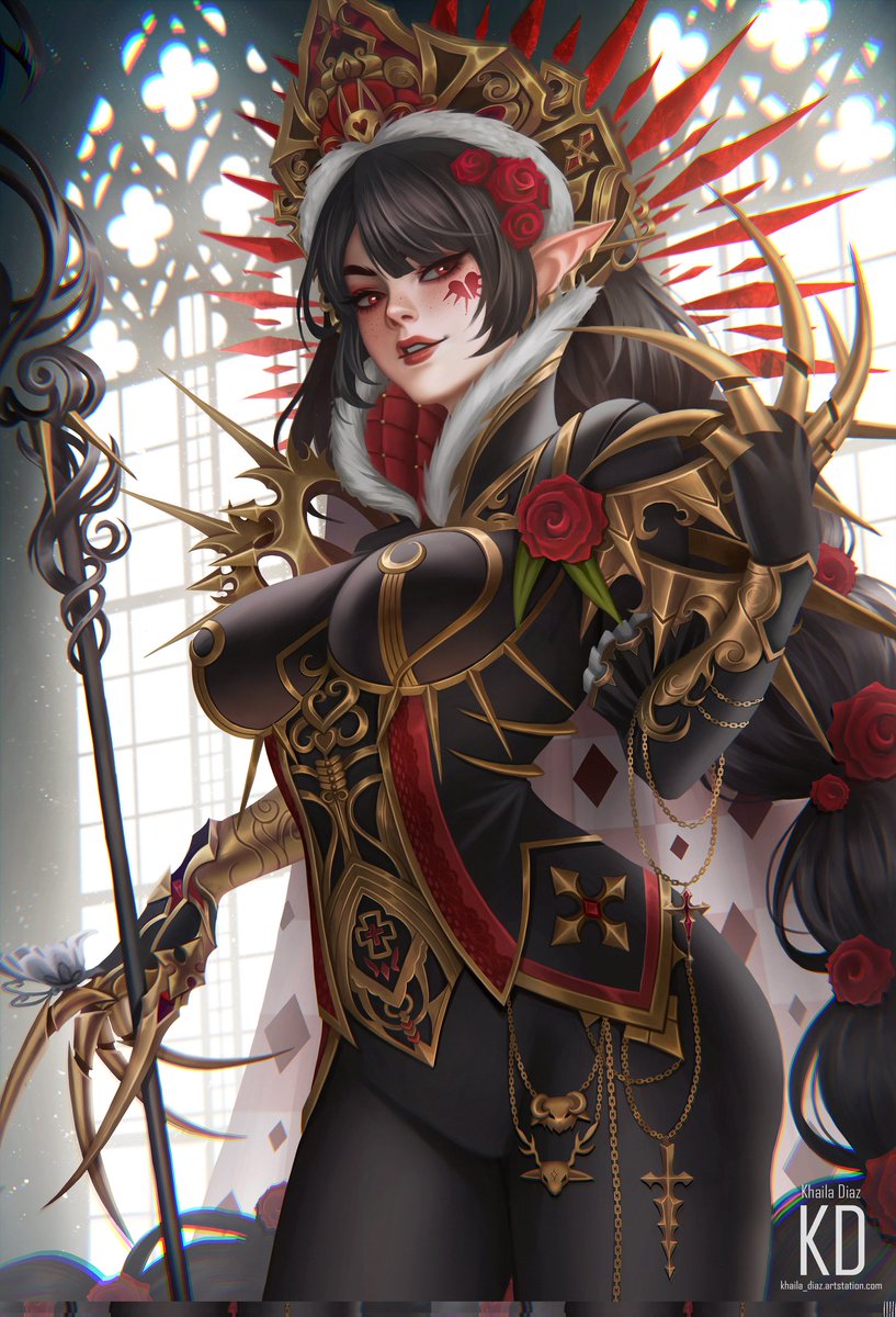 Commissioned work for <a href="/foxisdrawing/">FoxisDrawing ♥️vtuber commissions open</a>. The details were quite challenging but I had a lot of fun drawing their character!

#commissionsopen #commissionart