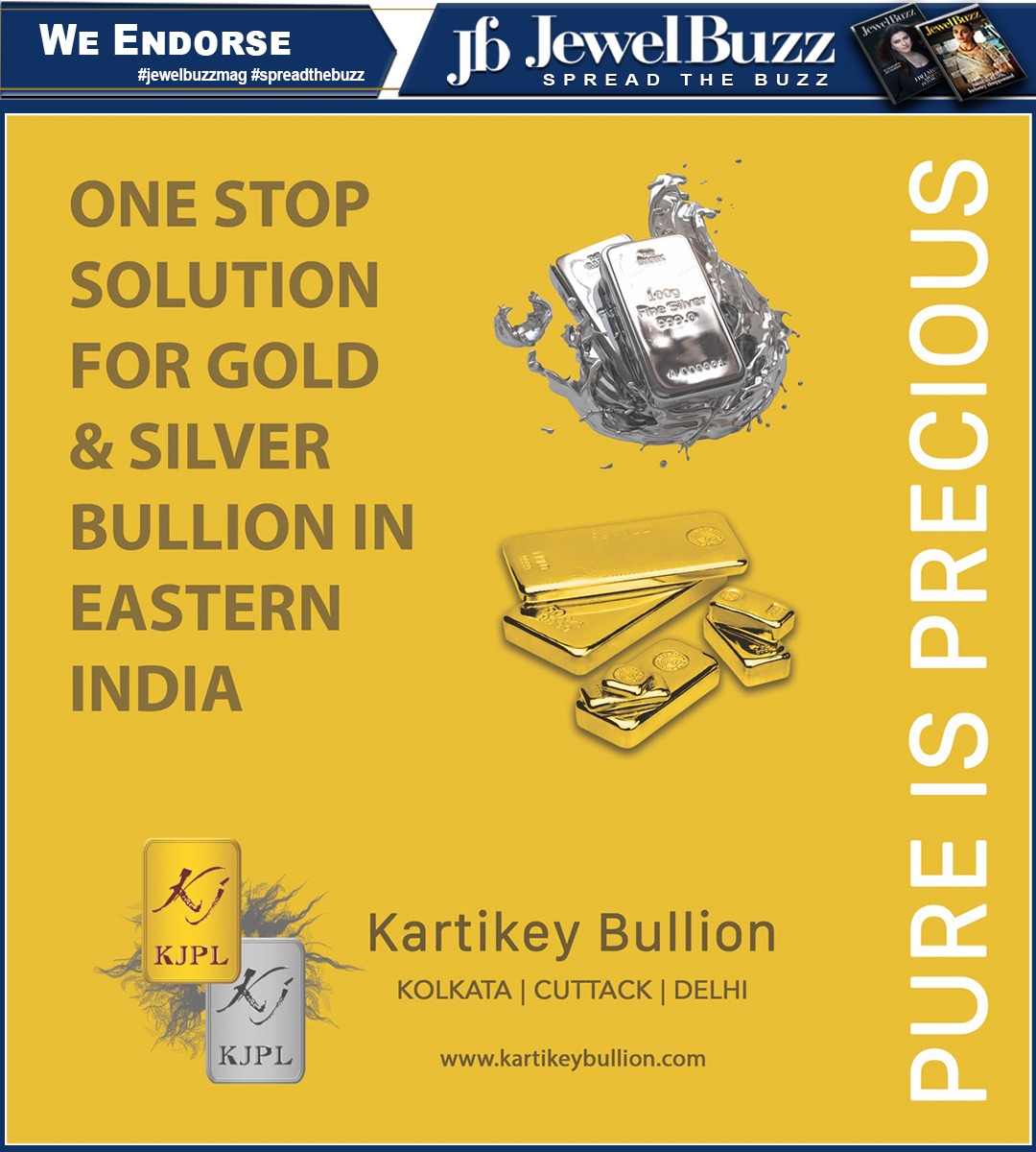 jewelbuzz_mag's tweet photo. kartikey Bullion - One Stop Solution for Gold & Silver Bullion in Eastern India
*For more Updates* Do follow us on Social Media
*#CLICK TO CONNECT* https://t.co/6O0YuEwGFY
#kartikeybulion #jewelbuzzmagazine #jewelbuzzmag #spreadthebuzz #jewelmagazine #gold #silver #gemstone https://t.co/i57D1ma4Sv