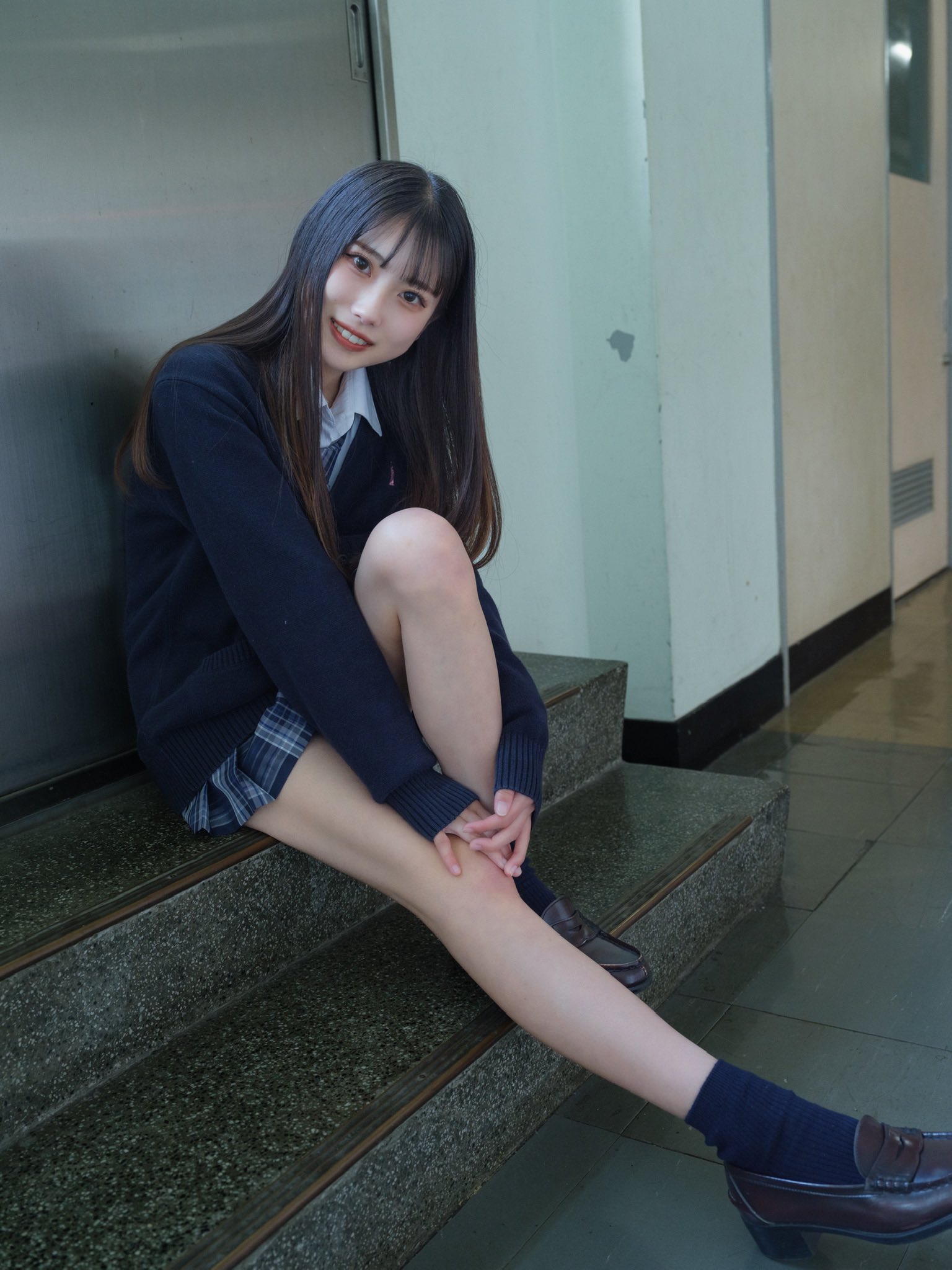 JKの生脚画像 