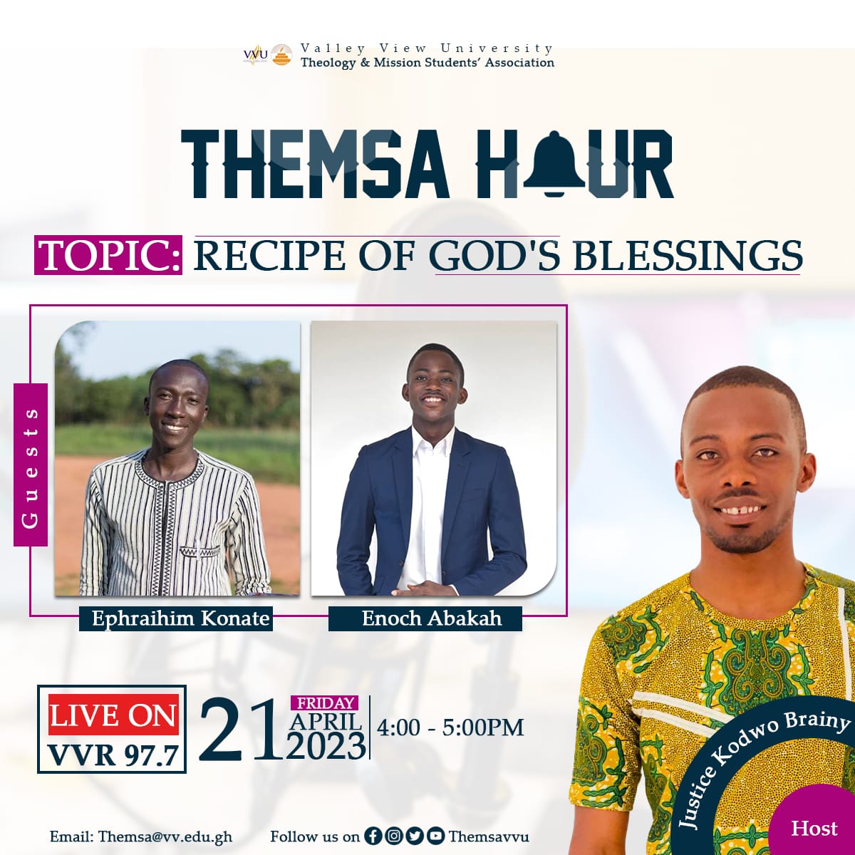 themsavvu's tweet photo. There are many myths and misconceptions people have about the blessings of God. Usually, blessings are considered to be new benefits and tangibles. But then, what are God's true blessings, and how can we attract them? 

Join us today as we treat this subject. https://t.co/hJMGAO7FOj