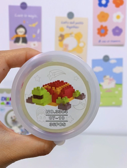 YirunB's tweet image. The mini turtle and parrot.
They are  easy to be assembled. 
The great thing about using this little jar is that you can always use it to store small things.
For the item, there are 12 models mixed.
yiruntoys.com 
#nanoblock #miniblock #diytoys #legobricks