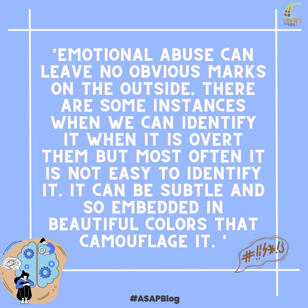 asapasia's tweet photo. @PriskilaArul writes in the #ASAPBlog ,talking  about the 'invisible violence' that we may come across in our lives, but end up ignoring it since it's usually covered under the garb of someone being 'protective' or 'caring' for us. 
#ASAPBlog 
https://t.co/y83LqNXAik https://t.co/C8ONFm5Ut7