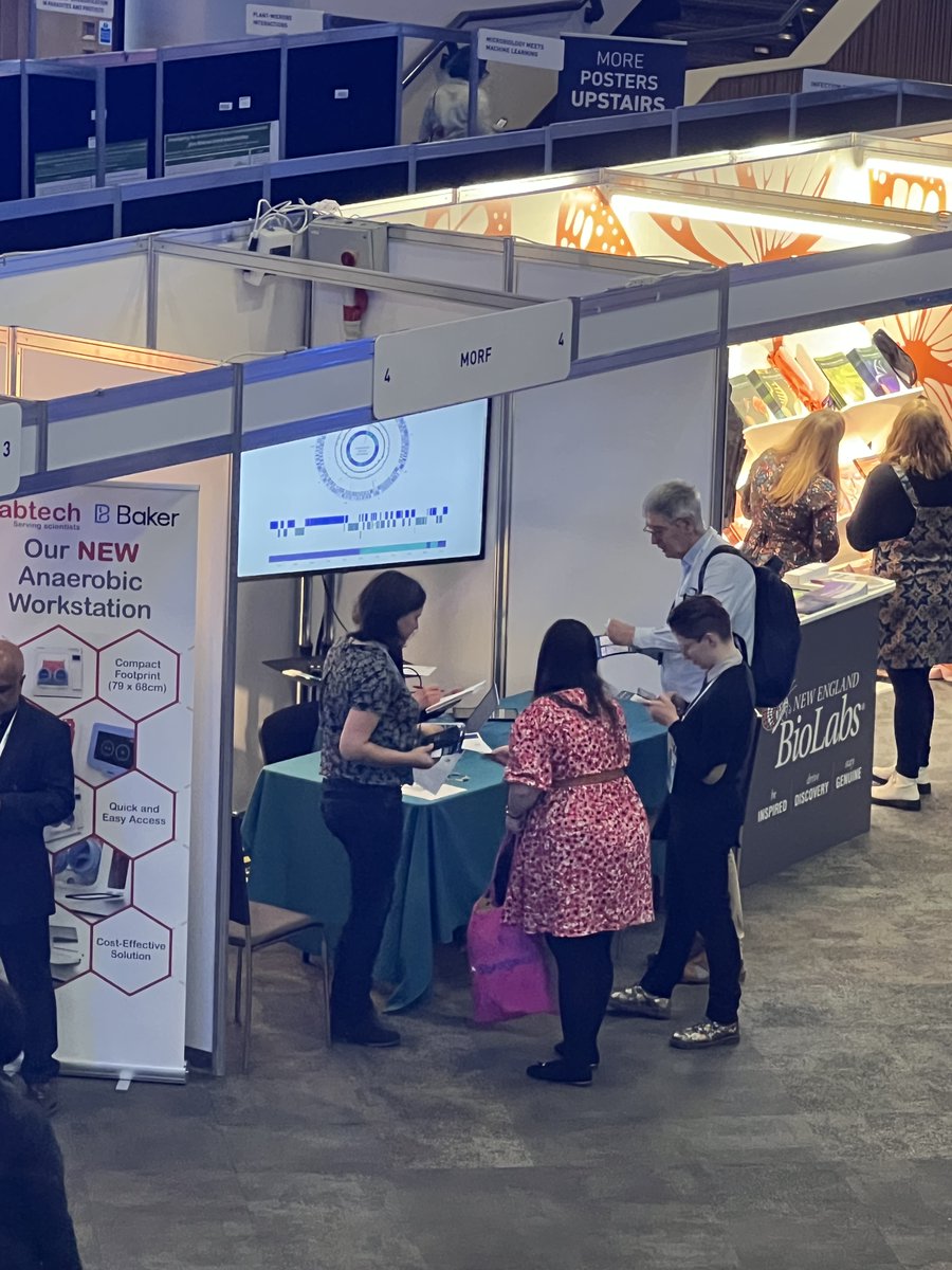 Back from a really productive <a href="/MicrobioSoc/">Microbiology Society</a> Annual Conference, helping on the <a href="/morfdb/">MORF db</a> stand. Amazed by the breadth of research going on in the community, and looking forward to the Edinburgh meeting next year! #Microbio23