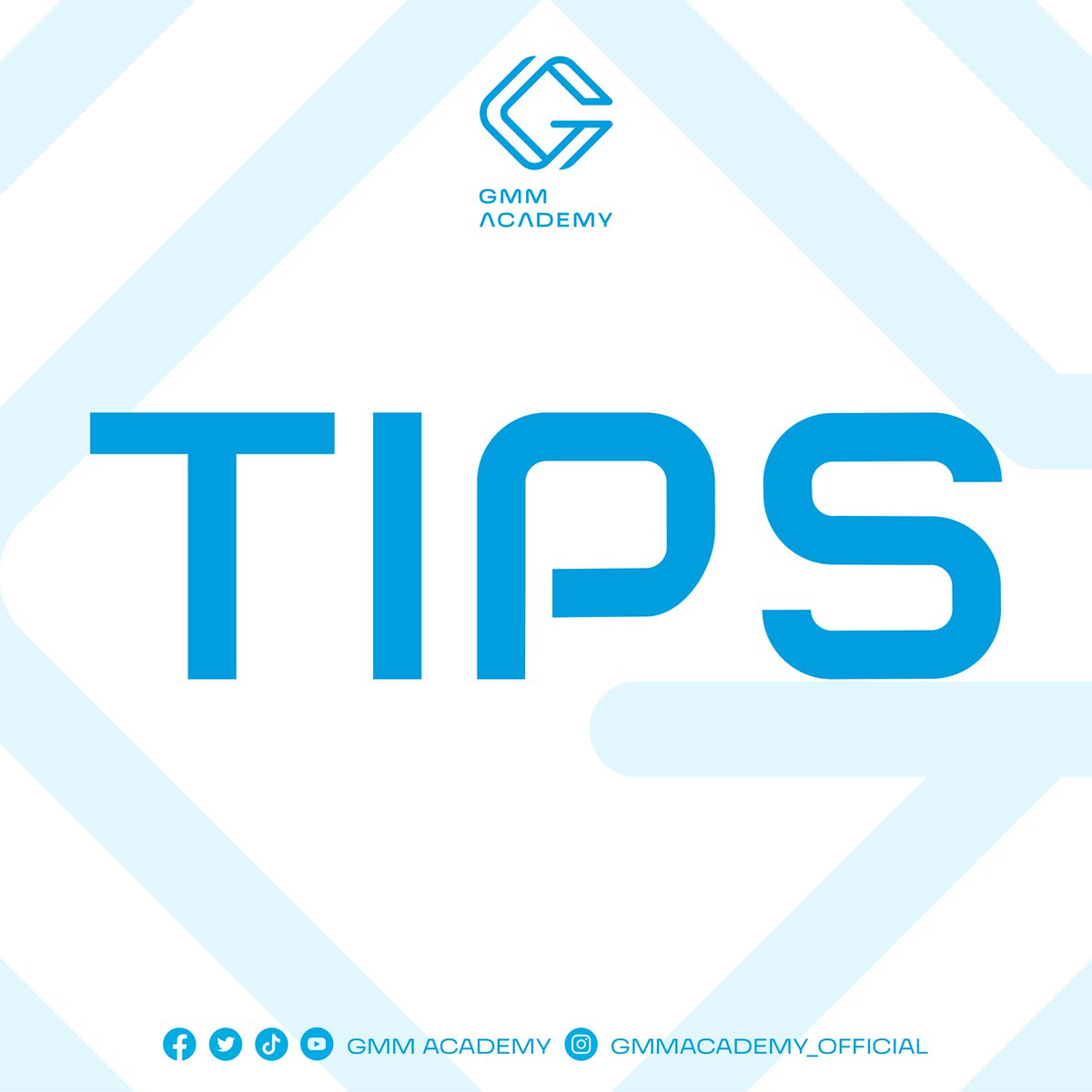 gmmaudition's tweet image. TIPS | สิ่งที่ควรทราบสำหรับผู้สมัครในการเตรียมตัวก่อนมา Audition กับ GMM ACADEMY

หากมีข้อสงสัยเพิ่มเติมสามารถสอบถามรายละเอียดและสมัครได้ที่ LINE OFFICIAL @gmmacademy

#GMMACADEMY_WeeklyAudition
#teamidol #teampopstar #teamthaidol
#gmmacademy #gmmaudition #GMMGrammy