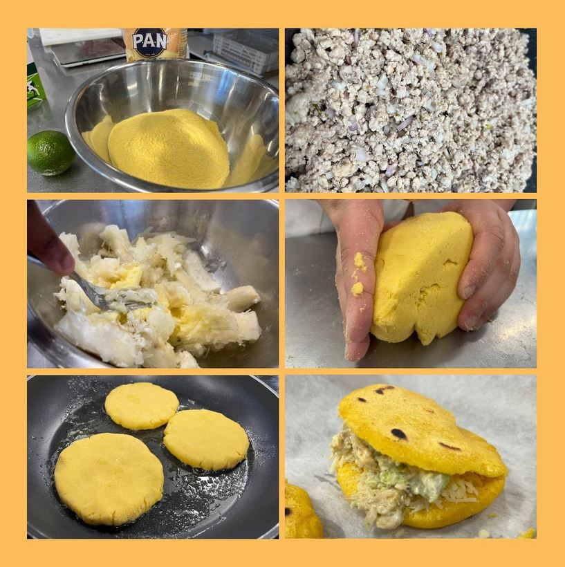 A segon curs d’#EPA hem deixat als alumnes triar quin #platpreparat voldrien crear i han aparegut moltes bones idees. Com per exemple unes #arepas de pollastre, adaptant la recepta colombiana. Ben bones! <a href="/insguissona/">Institut de Guissona</a> #ciclesformatius #fp #formaciódual
