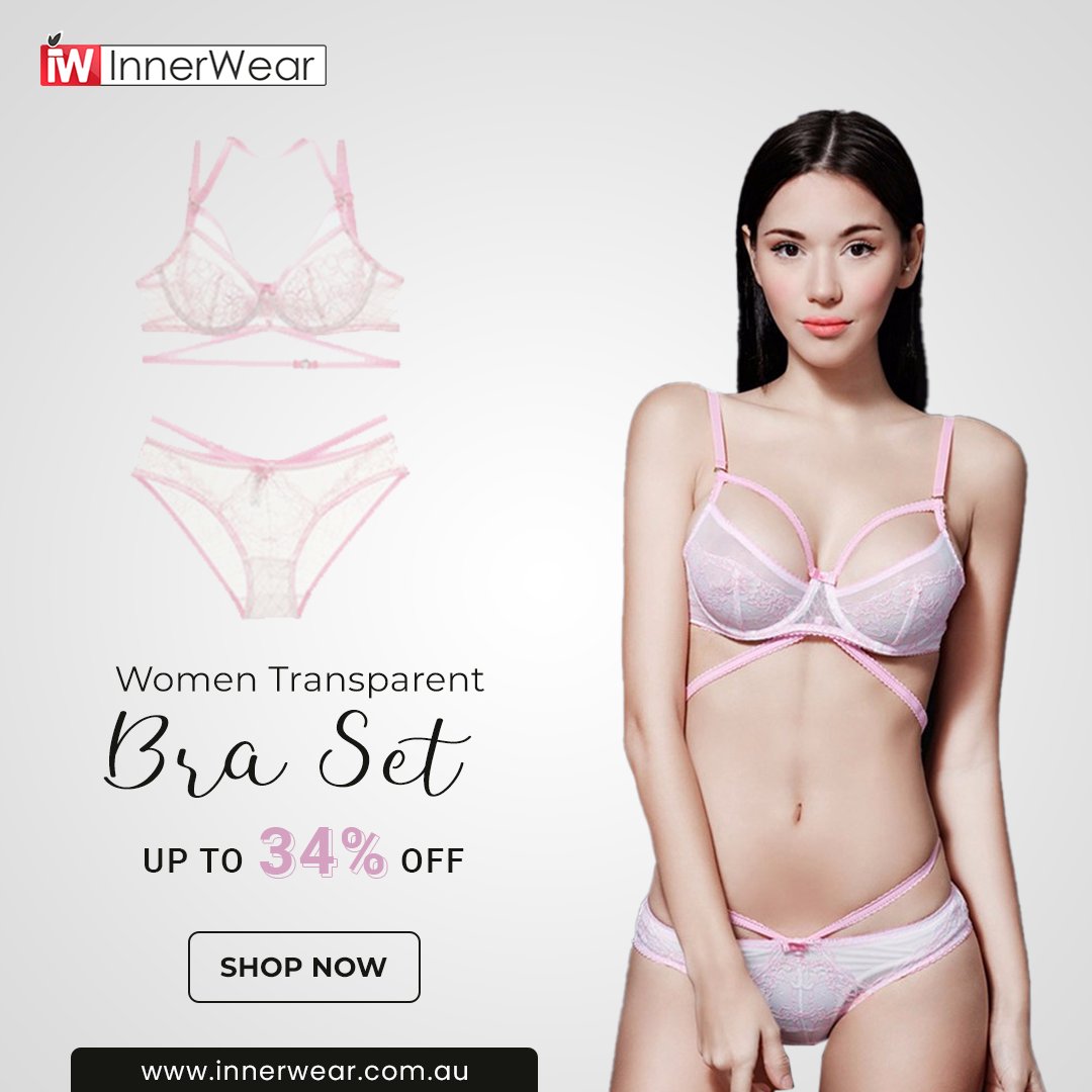 innerwears's tweet photo. We at IW make your outfit a perfect and comfy wear with our beautiful and sexy transparent bra set.
Shop Now: https://t.co/GmVRsE6koi
#innerwearaustralia #NoRimsBra #VictoriaIntimates #victoriassecret #brabusa #lacebraset #braset #briefset #brabriefSet #underwear #transparent https://t.co/lzfE5W6bj6