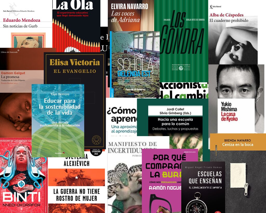 diarioeduca's tweet photo. 23 recomendaciones lectoras de docentes para docentes https://t.co/ZiczvauGj1 de @Nando_Lopez_ @maestradepueblo @PaulaBlooom @tonisolano @rosa_linaresr @Dani_Turienzo @maxialgar @IreneMurciaBurg @anamunper @MiriamLeiros #DíaDelLibro #DíaDelLibro2023 https://t.co/FyH4gko6dq