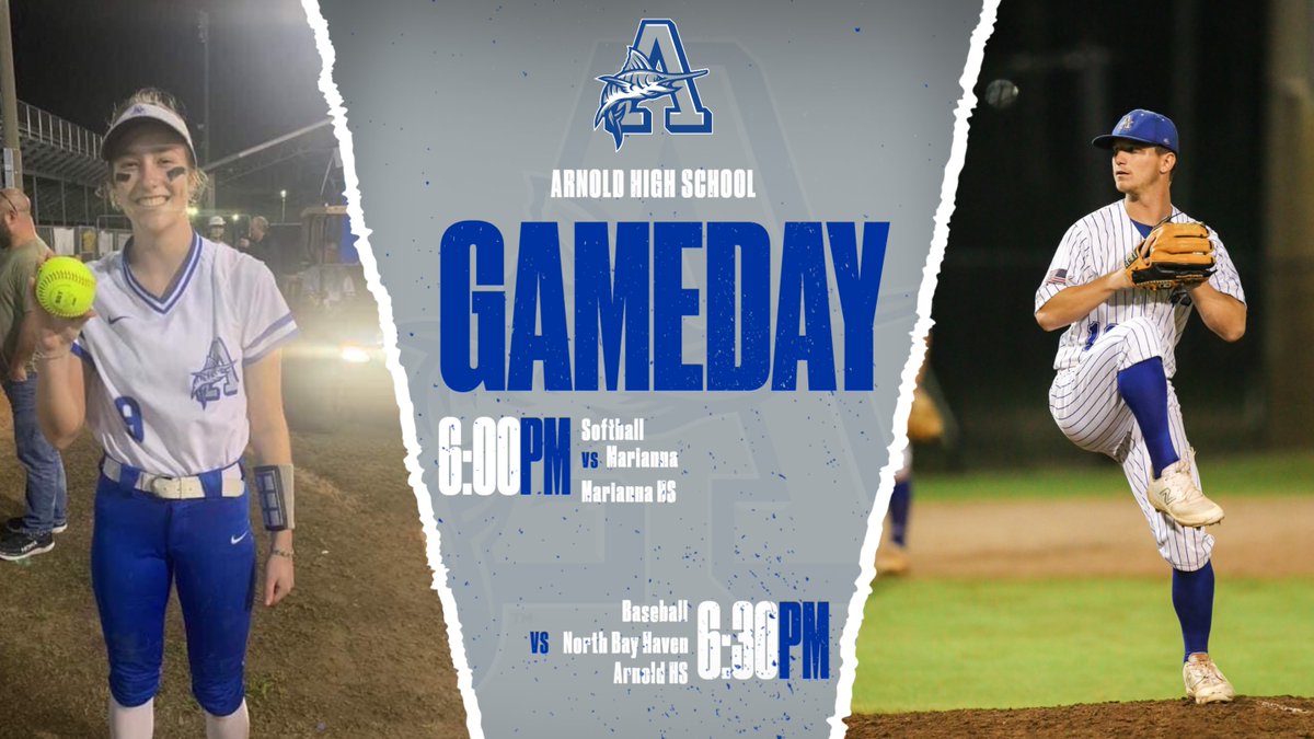 AHS_MARLINS's tweet image. It's a doubleheader of action as  Lady Marlin Softball will travel to Marianna and Marlin Baseball will host North Bay Haven.   Let's #GoMarlins