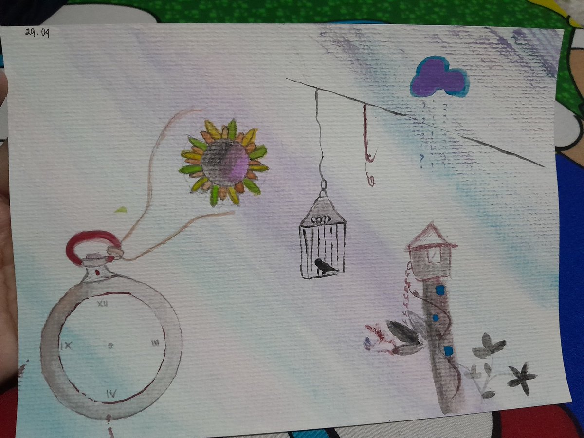 mwocierii's tweet photo. beautiful painting with a beautiful meanings made by a beautiful person with a warm hearted, thanks a lot @deizyacc https://t.co/P64H0TQqjF