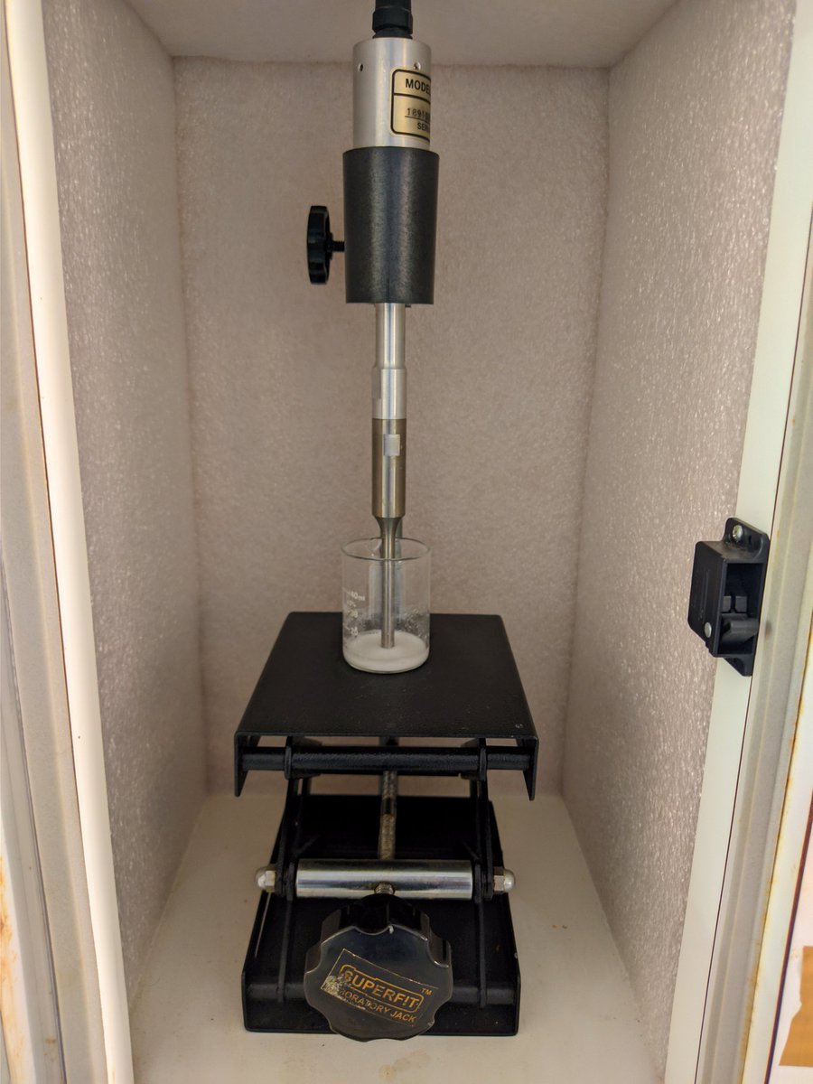 baradaprasad's tweet photo. Sonicating Rivoroxaban by using Probe Sonicator. 
#ProbeSonicator #Rivoroxaban #rcph #Drug  @royalberhampur https://t.co/CHzaa6tADz