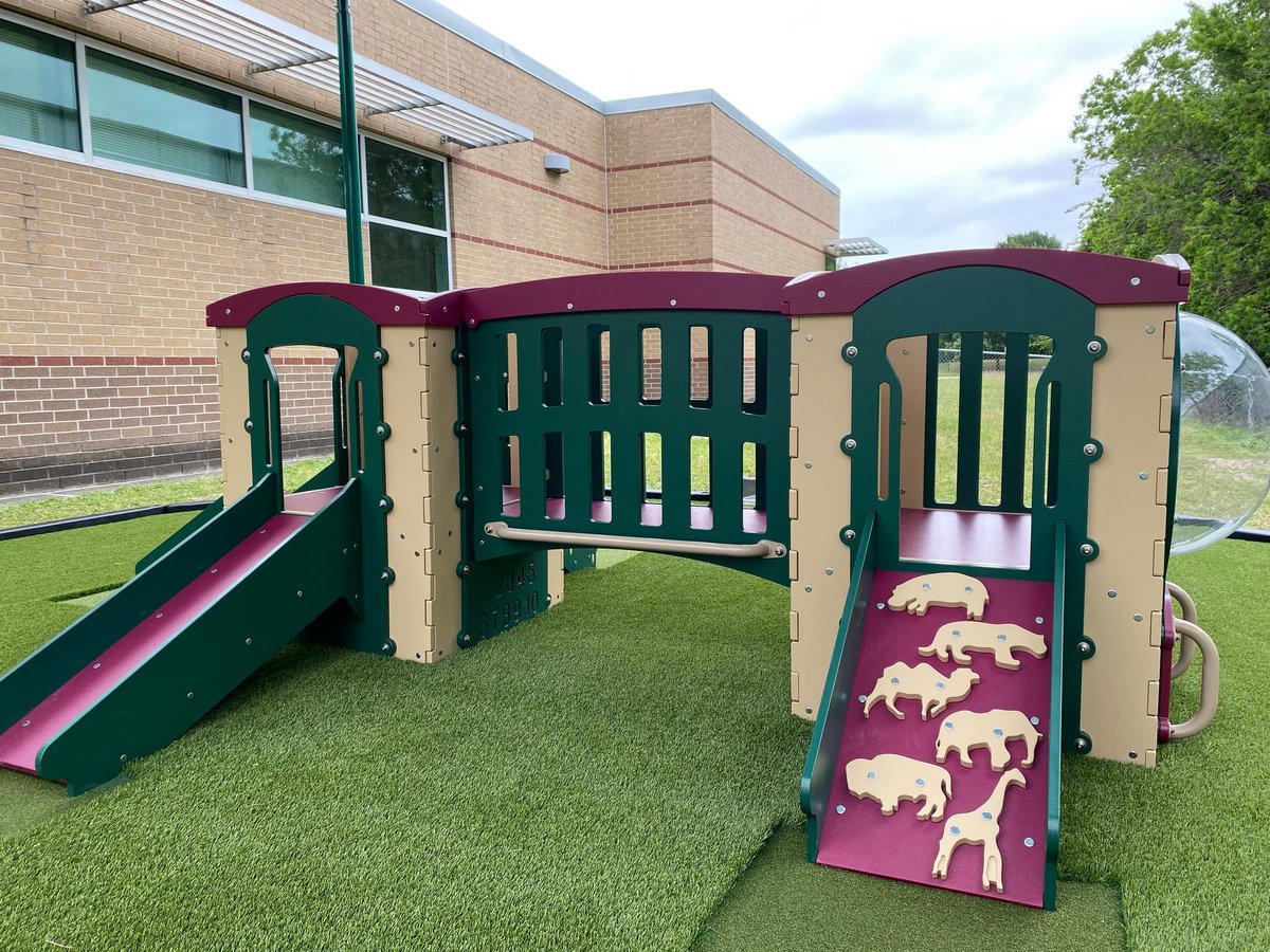 Emily Puente (@epuentekisd) on Twitter photo Our <a href="/Kleinisd_ELC/">Klein ISD ELC</a> playground is complete! I can’t wait to see our students playing and having fun! 🥰<a href="/KMathoslah/">Kristy Mathoslah</a> Our <a href="/Kleinisd_ELC/">Klein ISD ELC</a> playground is complete! I can’t wait to see our students playing and having fun! 🥰<a href="/KMathoslah/">Kristy Mathoslah</a>