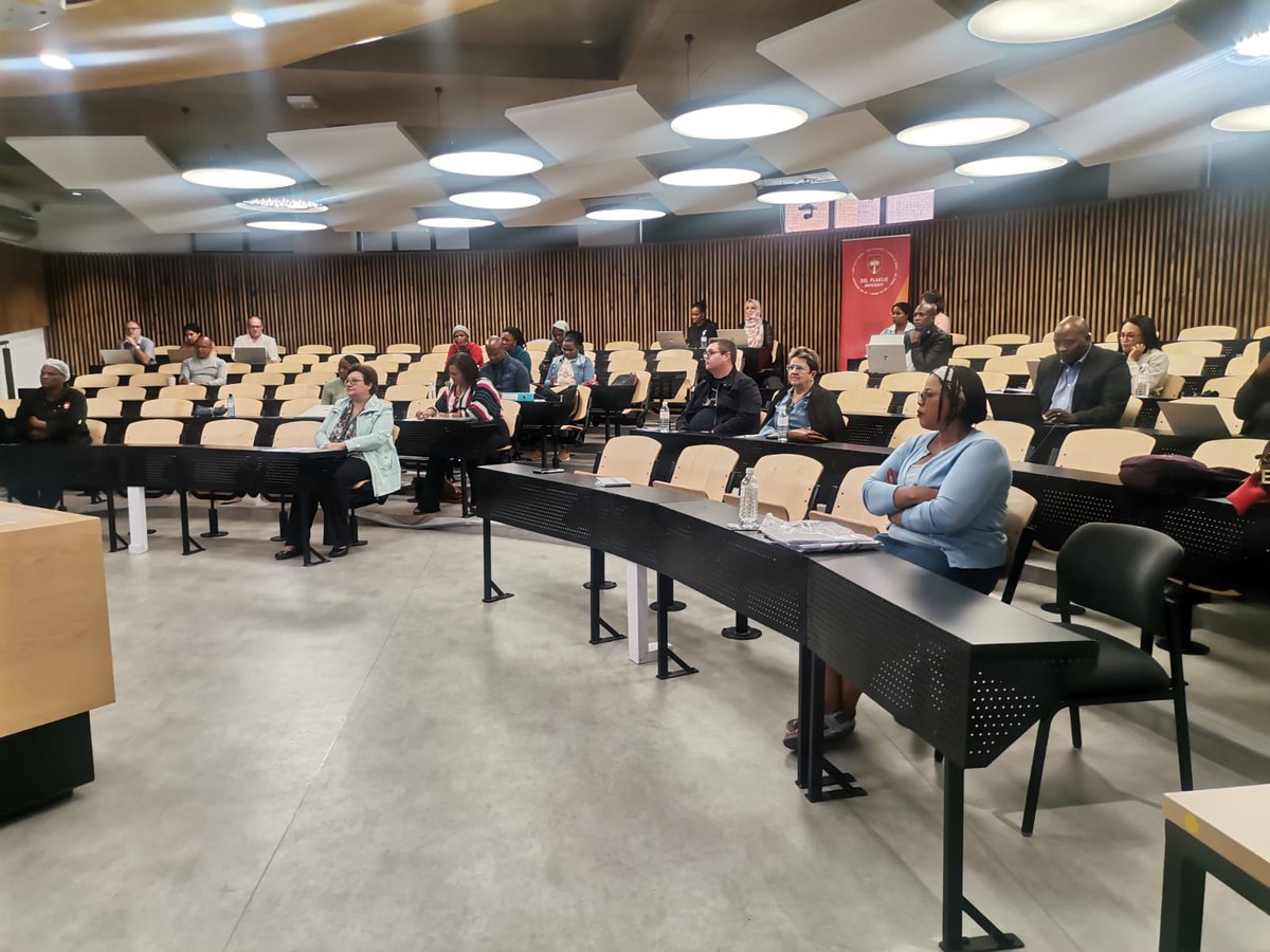 SADiLaR_ZA's tweet photo. We are @MySPU for the Language Resources Audit to engage with management,staff and students with regards to the implementation of the Language Policy Framework for Public Higher Education Institutions.
#LanguageResourcesAudit #multilingualism @MySPU @USAf_ORG https://t.co/eiudg6kO8K