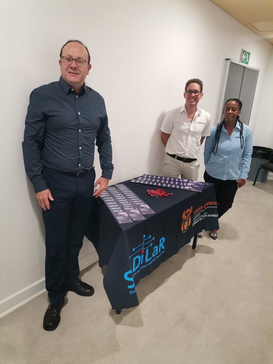 SADiLaR_ZA's tweet photo. We are @MySPU for the Language Resources Audit to engage with management,staff and students with regards to the implementation of the Language Policy Framework for Public Higher Education Institutions.
#LanguageResourcesAudit #multilingualism @MySPU @USAf_ORG https://t.co/eiudg6kO8K