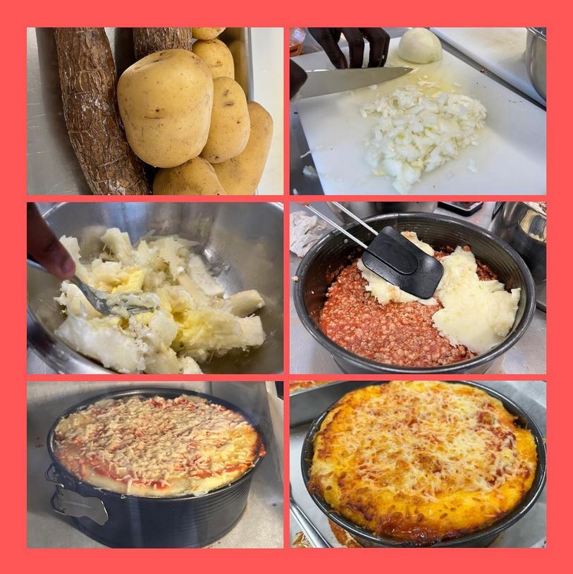 I les arepes no han sigut l’únic #platpreparat que han portat d’altres països, mireu bé això: #pastelondeyuca i patata, una recepta dominicana adaptada per als nous mercats alimentaris. Espectacular! <a href="/insguissona/">Institut de Guissona</a> #ciclesformatius #fp #formaciódual #formacióprofessional #pastelón