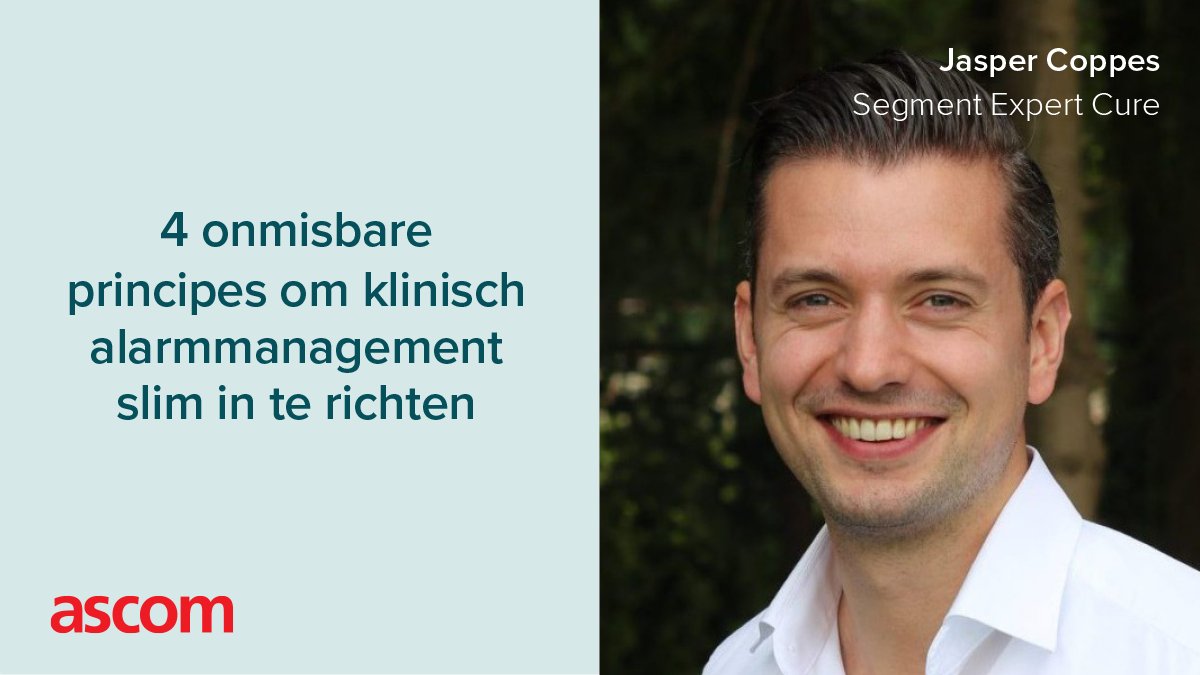 Hoe kan je klinisch #alarmmanagement slim inrichten nu er steeds meer medische apparaten zijn en daardoor ook meer data? Jasper Coppes heeft hiervoor vier onmisbare principes. Lees ze in zijn blog op @FMTzorg: lnkd.in/ePYSqWWX

#ziekenhuis #zorginnovatie #medicaldevices
