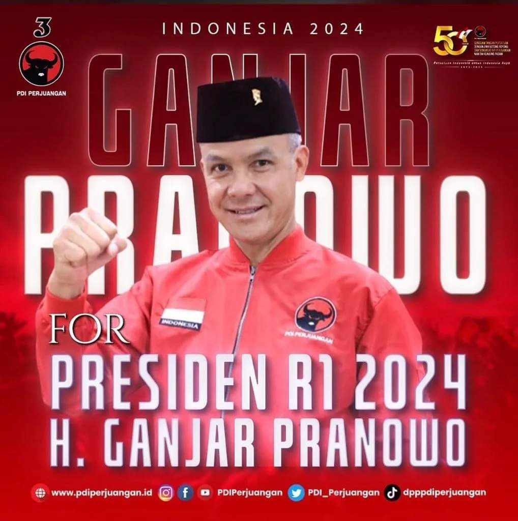 RESMI! Megawati Tetapkan Ganjar Pranowo Jadi Capres 2024 dari PDIP infokabinet.id/2023/04/21/res…

<a href="/jokowi/">Joko Widodo</a> <a href="/PDI_Perjuangan/">PDI Perjuangan</a>