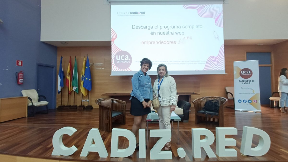 redestinea's tweet photo. En el evento de https://t.co/yU9dgxz2YA - Ecosistema emprendedor de Cádiz, me ha encantado conocer a @ConchaRosano , pero....
¿habría alguna forma o formato de mejorar el networking?, cierto es que las ponencias fueron la mar de interesantes.

#networking #cadiz https://t.co/f1uiJT1kim