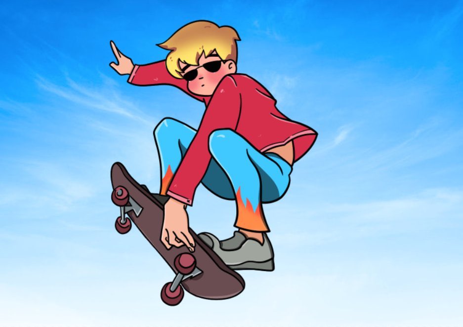 My fan art for <a href="/GroovyFrens/">Groovy Frens</a>! 🥳💜