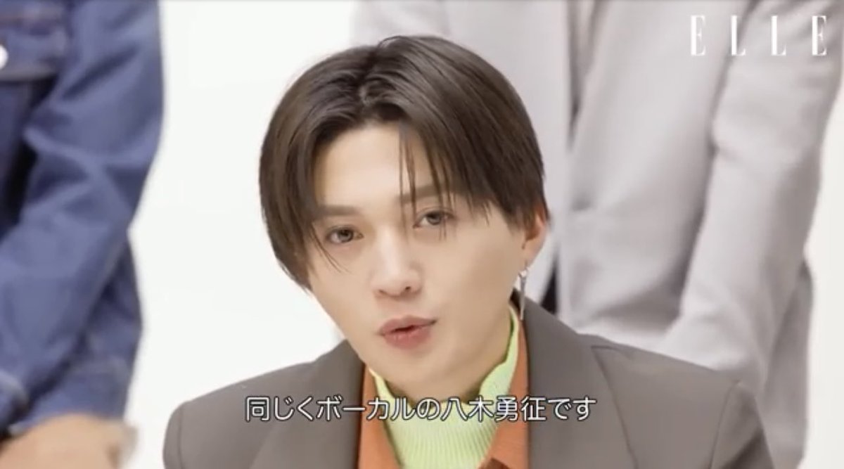 EXILETRIBEINFOR's tweet photo. 八木勇征

【FANTASTICS】歌唱ゲームに初参戦！EXILEや三代目JSB先輩の曲も披露｜Song Association｜ELLE Japan

@fantastics_fext 

#ELLEJapan #FANTASTICS #EXILETRIBE #LDH #八木勇征 https://t.co/l4zpOLBF8k
