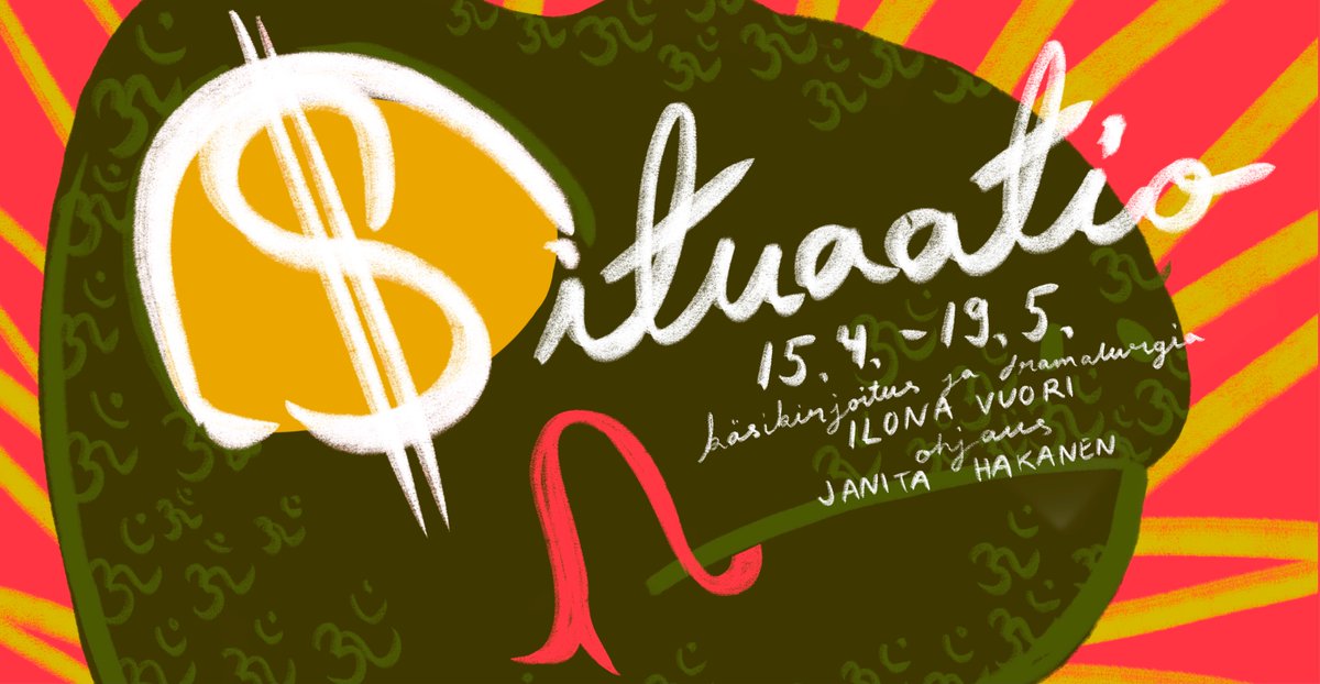 Tampereen Ylioppilasteatterin kevätkauden päättää ihmissuhteiden tosipohjaa ja uskomusten merkitystä käsittelevä SITUAATIO. Näytökset: 15.4.-19.5.23 . 
Liput: kide.app/community/cea4… Tervetuloa teatteriin! #teatteri #Tampere