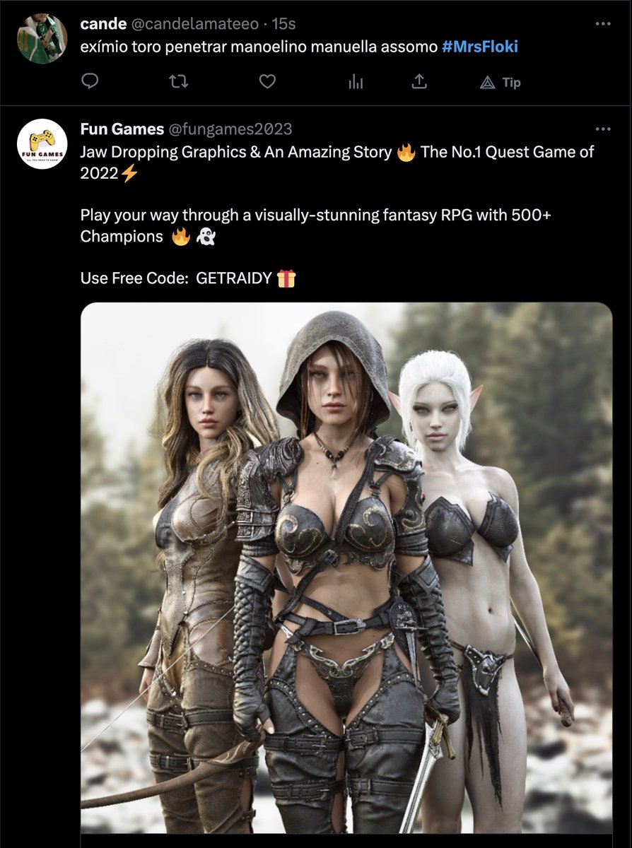 JetDigital3211's tweet photo. #MrsFloki I like the elves. Not sure wtf this is number one for.
Bu thanks for the elves. Pretty good looking. Jesus Christ, they look wild. Three of them all alone. With no gnome to roam with
haha haha elf on the shelf in #web3 is going to be lit. I have no doubt. $Pepe out https://t.co/eViZoX4tqz