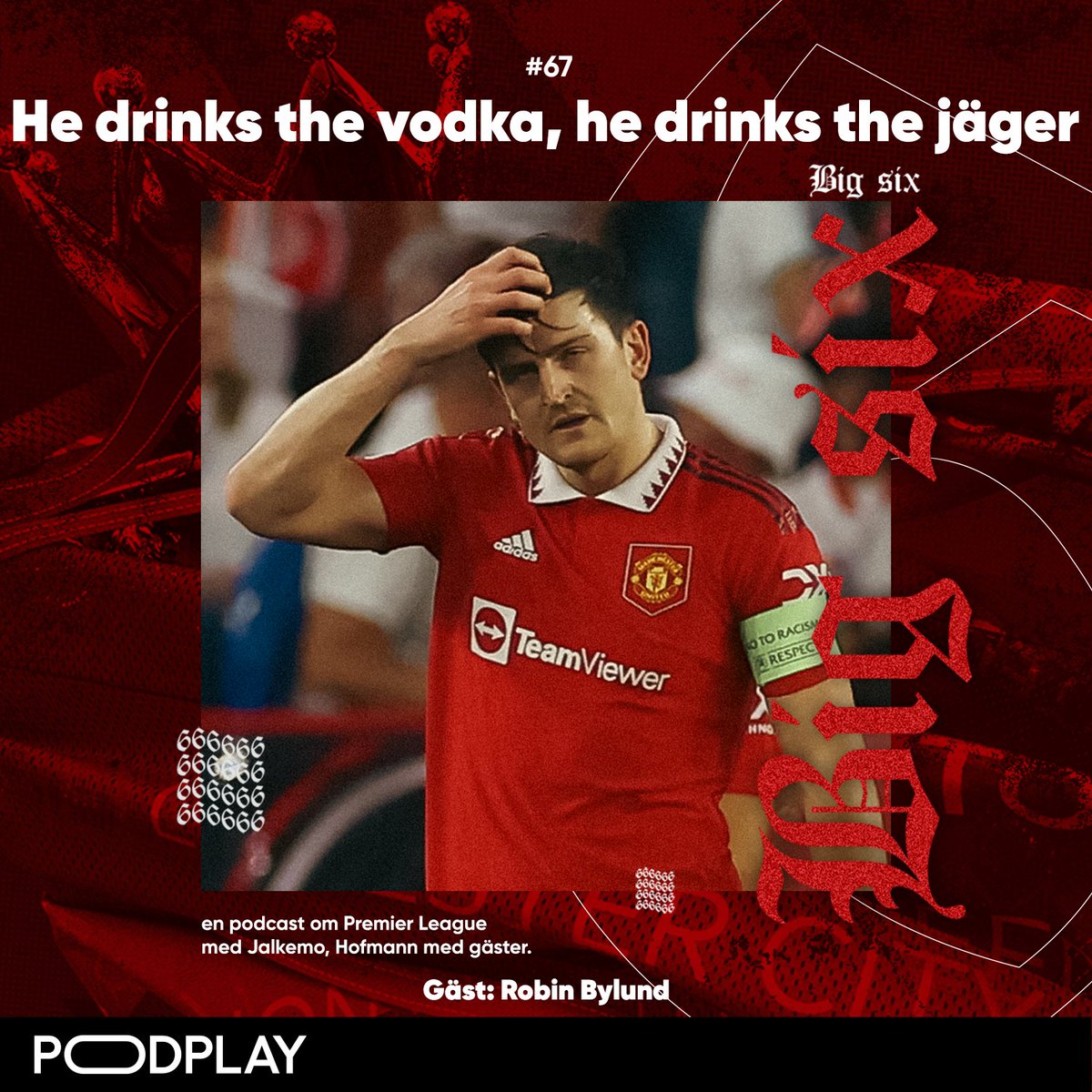67. He drinks the vodka, he drinks the jäger

Vi gästas av <a href="/robin_bylund/">Robin Bylund</a> för att prata om Man Uniteds horribla insats mot Sevilla. 

Vi går även igenom CL-kvartsfinalerna, Liverpools framtid och kaoset i Spurs med Paraticis avgång. 

Lyssna här: podplay.com/sv-se/podcasts…