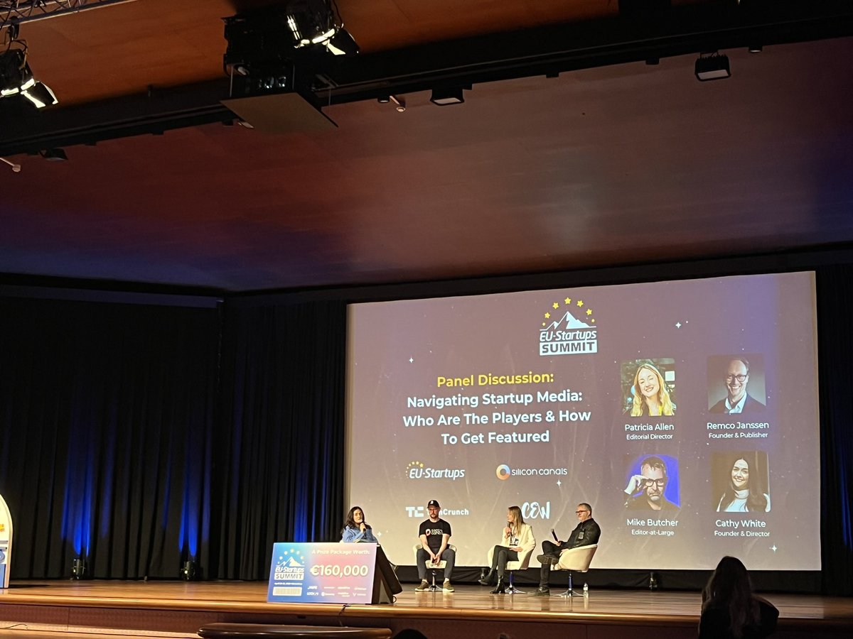 jdpimenta's tweet photo. Great advices by @mikebutcher
@EU_Startups
#AI #Grentech #innovation #EUSS2023 https://t.co/PB6BgGfMaR