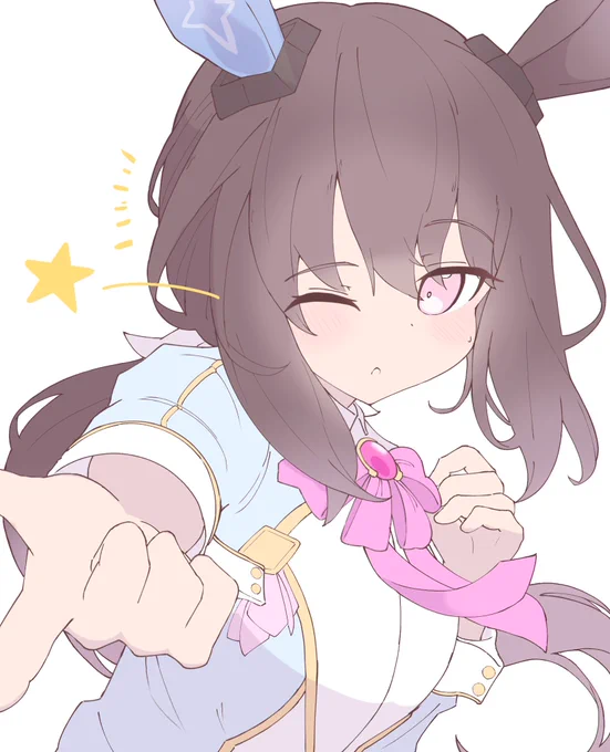 ウインクしてくれるアヤベさん 