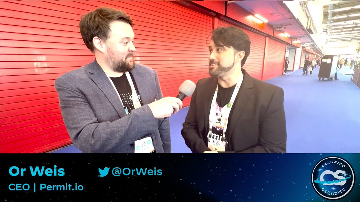 This interview with @OrWeis, Co-Founder & CEO of @permit_io, is the perfect combination of access control, AppSec, supply chain security, and – to add some spice 🌶️ – AI considerations for #security. 🎥 Watch the footage from #KubeConEU with @Metahertz: bridge.dev/41IrBJm