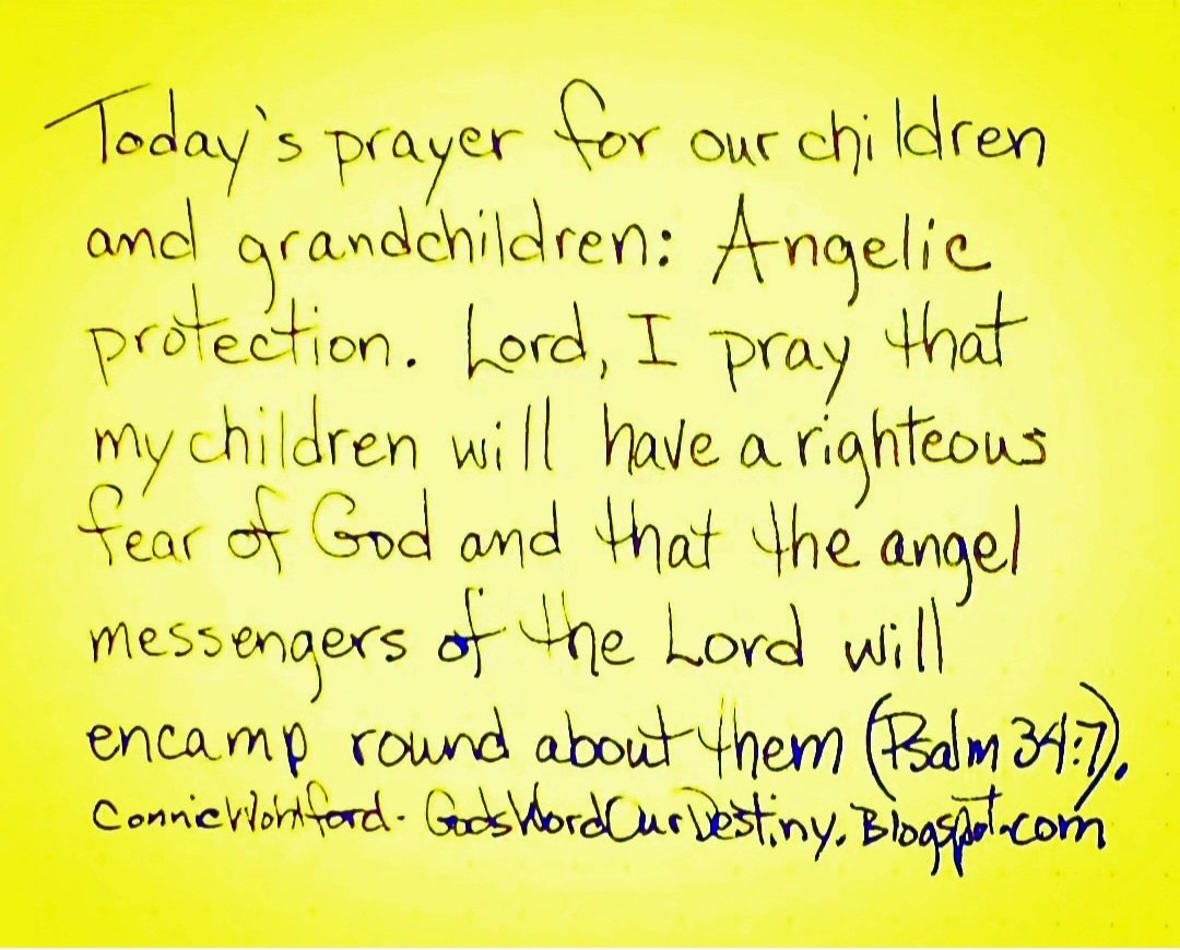 wohlford_connie's tweet photo. Today ...
#angelicprotection #angel #protection #righteous #fearofGod #messenger #encamp #GodsWordOurDestiny #Psalm #prayforchildren https://t.co/exXzjjnuoM https://t.co/iRvJbCLyBV