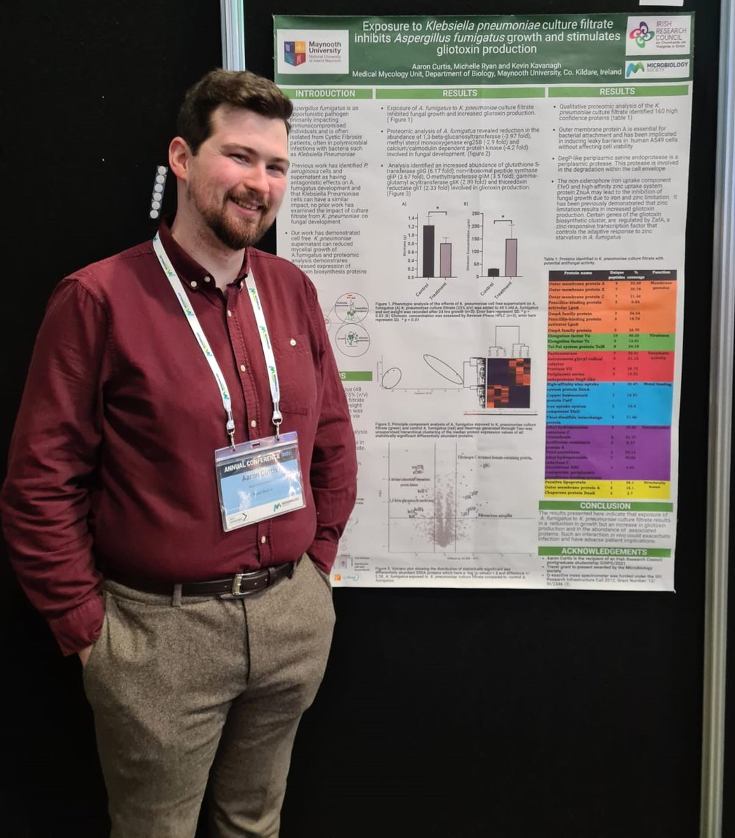 MUMycology's tweet photo. We had a fantastic time attending and presenting our posters at the #microsoc23 Annual Conference. Thank you @MicrobioSoc for a wonderful event!
@TeagascHDD @IrishResearch @SSPCentre @scienceirel https://t.co/Uebm4qwuSz
