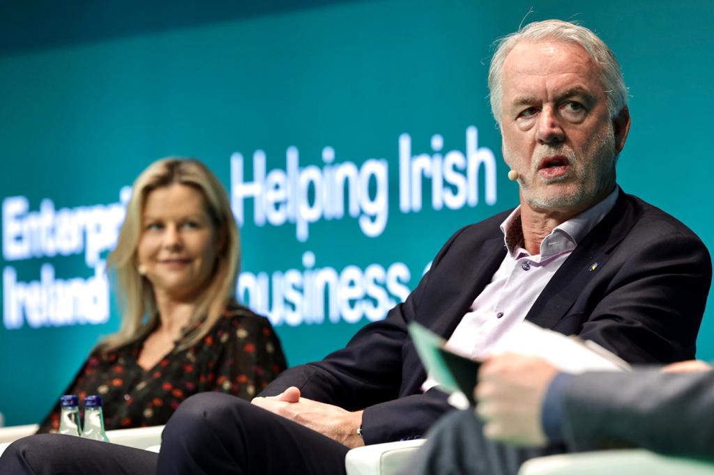 Great discussion with <a href="/RonanDunne/">Ronan Dunne</a>, Caroline Dowling, Dr Steve Cutler and <a href="/eileenomara/">Eileen O'Mara</a> on the challenge and opportunity of the global scaling journey.