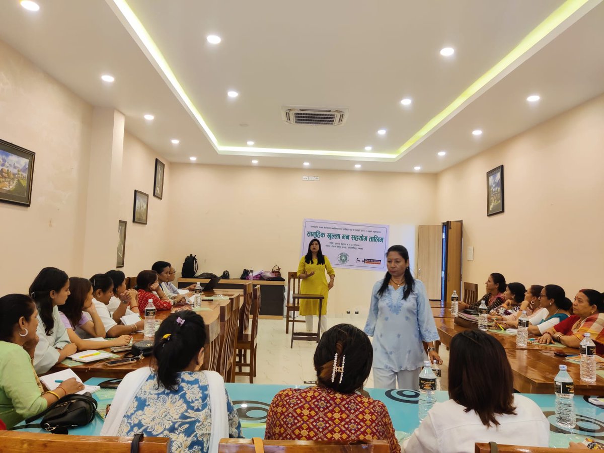 The Mental Health Psychosocial Support PM+ training was provided for two days (17-18 April, 2023) in which 24 participants learned about PM+ tips that will help them to manage their stress and problems systematically in Jhapa District.