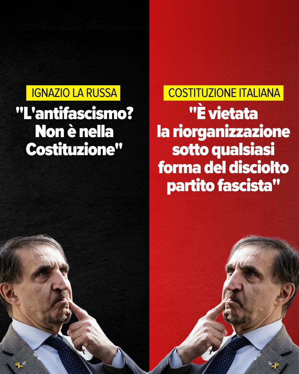 AUniversale's tweet photo. Presidente del Senato della Repubblica Italiana. #Costituzione #LaRussa https://t.co/IvAUJeVjnn