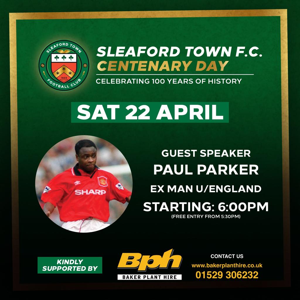 We are honoured to be welcoming former Manchester United and England star Paul Parker to the Longwater Stadium on Saturday afternoon as part of our Centenary Day celebrations.

If anyone has any questions they'd like to ask Paul, then please comment them below! ⬇️💚