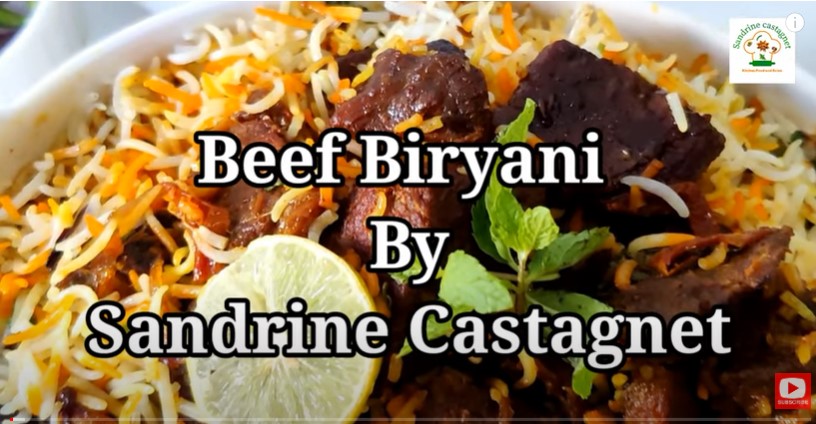👉How to Make the Best Beef Biryani You've Ever Tasted || Sandrine Castagnet Kitchen Food &amp; Drink 📷📷📷 👇👇👉youtu.be/Hwwnc1q_dhQ