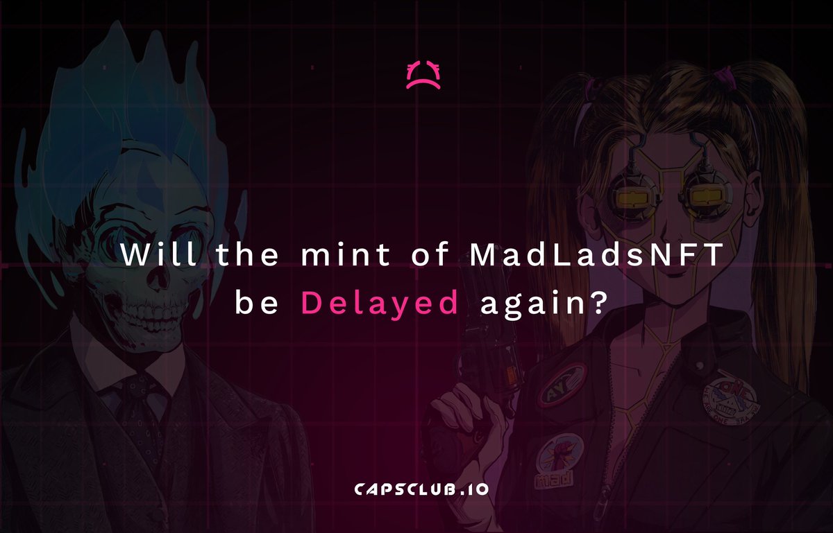 CapsClub_io's tweet photo. @frankdegods @MadLadsNFT Dare to challenge them!
#CapsClub https://t.co/CRXpqHr6gB