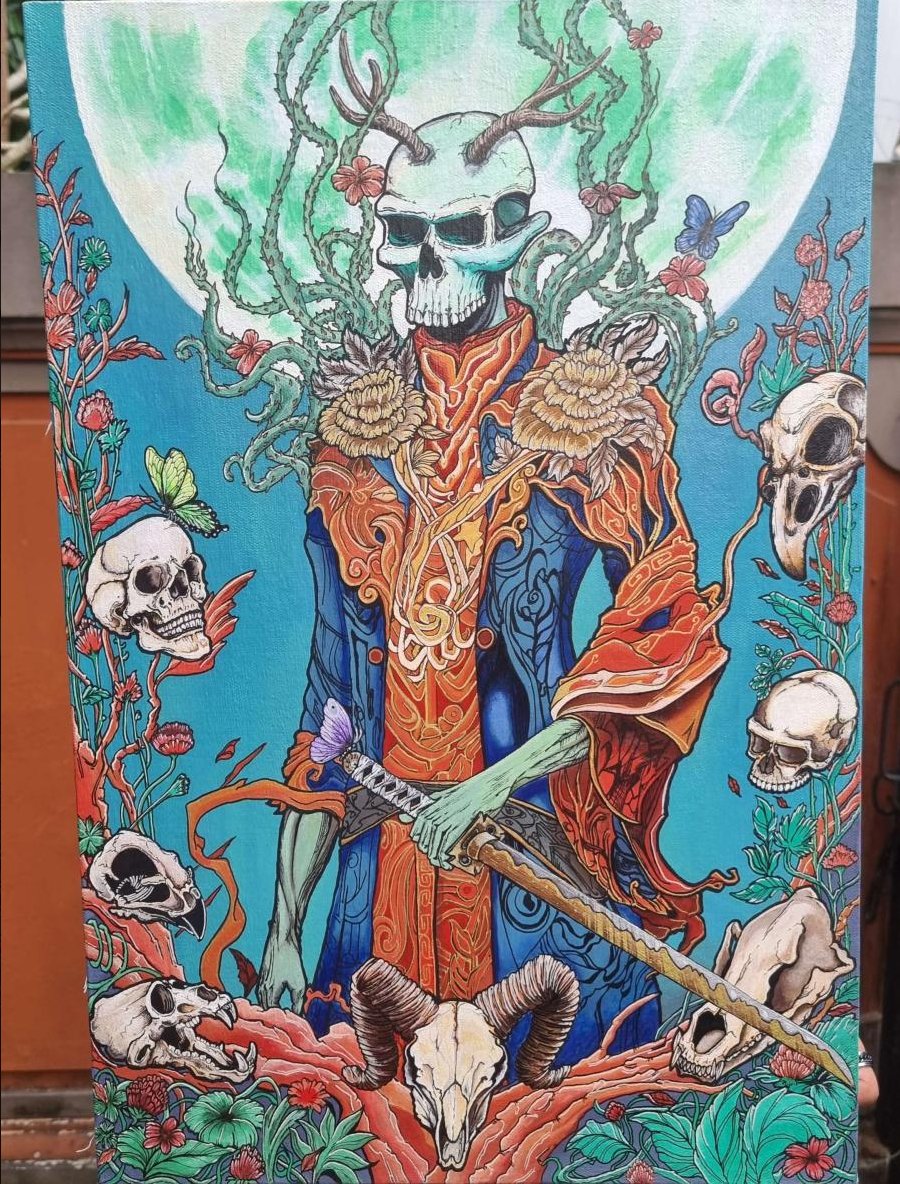 finally finished..... :)
#Canvas #acrylicpainting #NFTCommunity #nftcollectors #NFTartwork #canvaspainting
#art