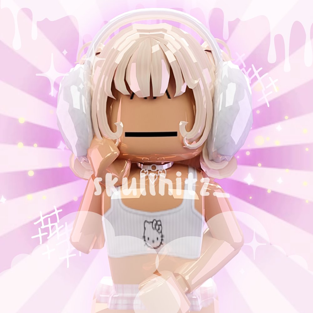 Do you want a free gfx pfp? Follow me, like and retweet this post! Choosing up to 3 ppl &lt;3 #GFX  #commissionsopen #giveaway #freegfx #robloxgiveaway