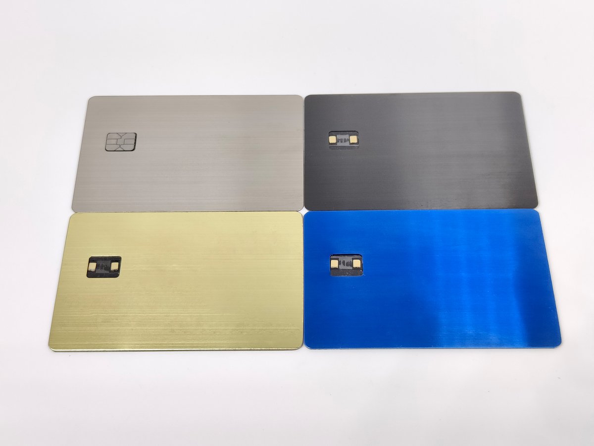 TXetching's tweet photo. #Metalcard
Support insert read chip, induction chip, magnetic strip read https://t.co/n92sWEHB87